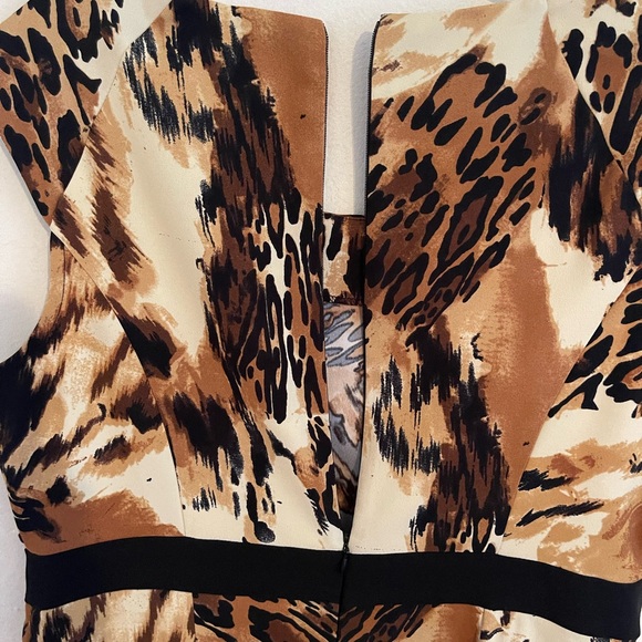 Emma / Michele Leopard Animal Print Dress - Picture 11 of 16